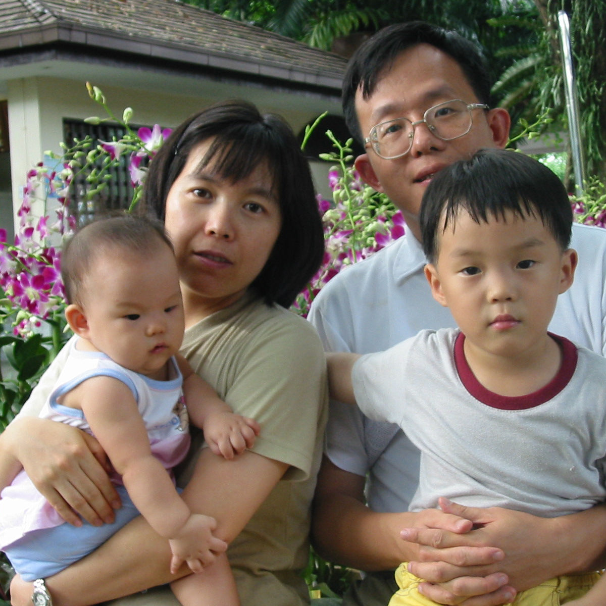John Liu KiuKiu founder's family in Taiwan 2003